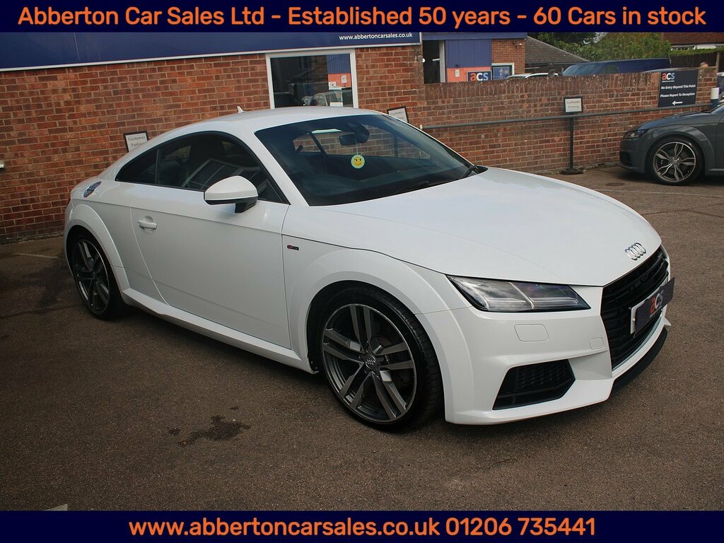 Audi TT Tfsi S Line GK65YSJ White #3