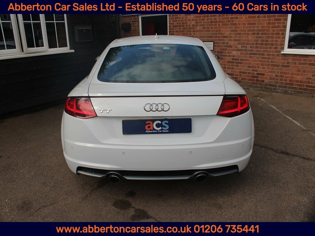 Audi TT Tfsi S Line GK65YSJ White #5
