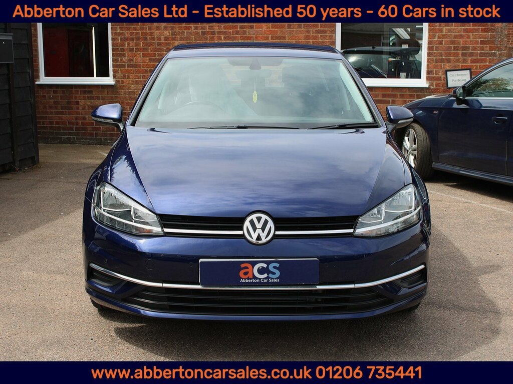 Volkswagen Golf Tsi Se Nav SL67KKD Blue #2