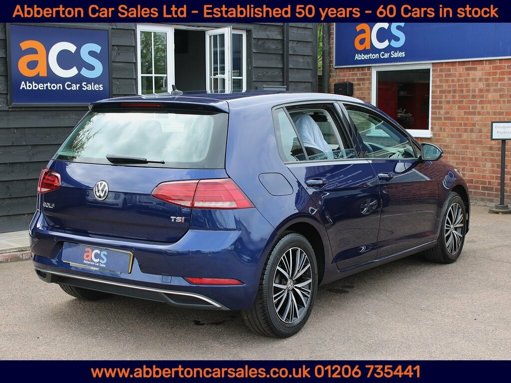 Volkswagen Golf Tsi Se Nav SL67KKD Blue #4