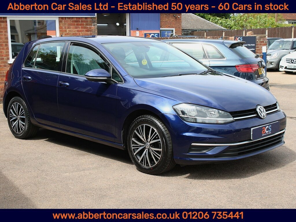 Volkswagen Golf Tsi Se Nav SL67KKD Blue #3