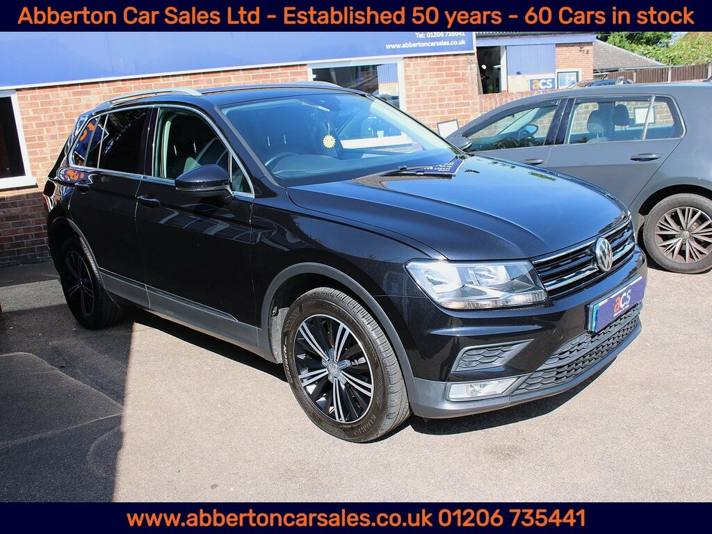 Volkswagen Tiguan Tdi Bluemotion Tech Se BW66UKS Black #3