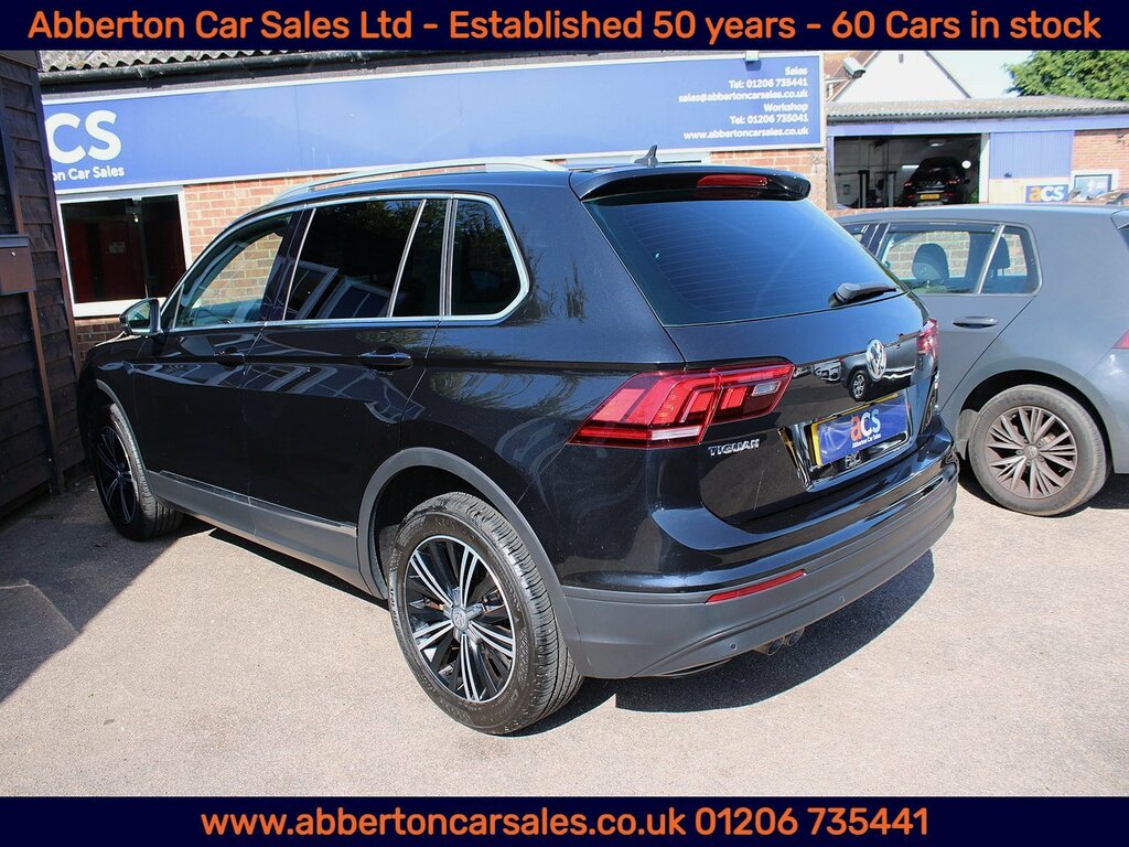 Volkswagen Tiguan Tdi Bluemotion Tech Se BW66UKS Black #6