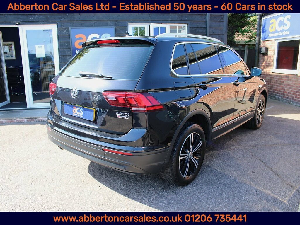 Volkswagen Tiguan Tdi Bluemotion Tech Se BW66UKS Black #4