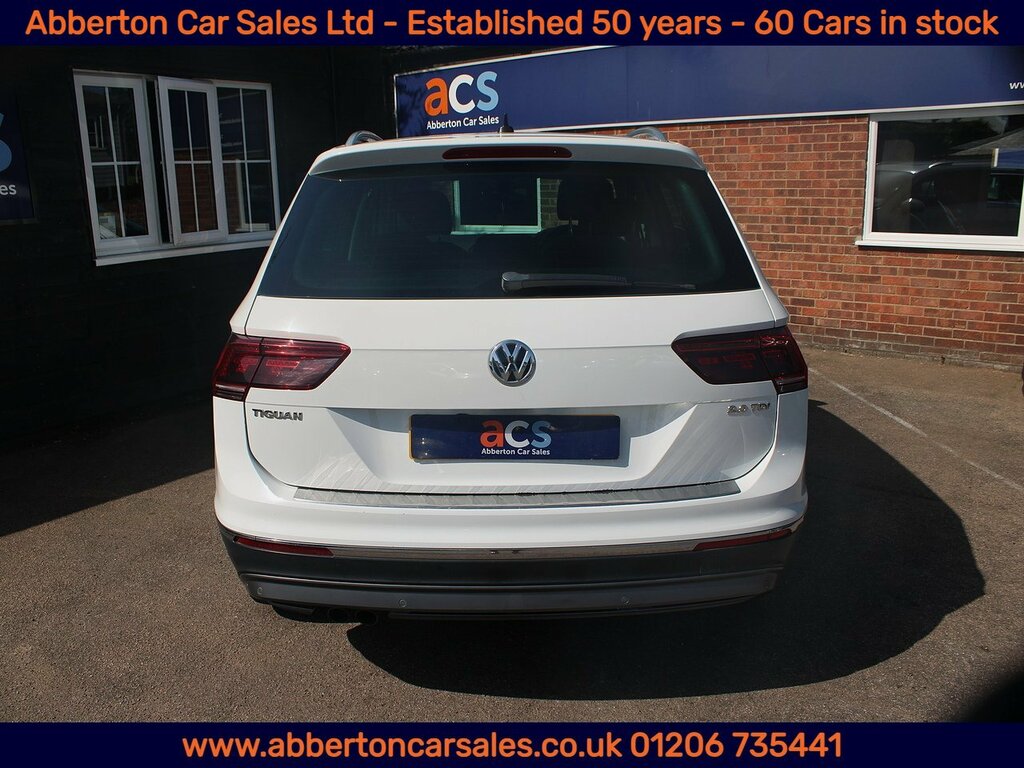 Volkswagen Tiguan Tdi Bluemotion Tech Sel YC17NZS White #5