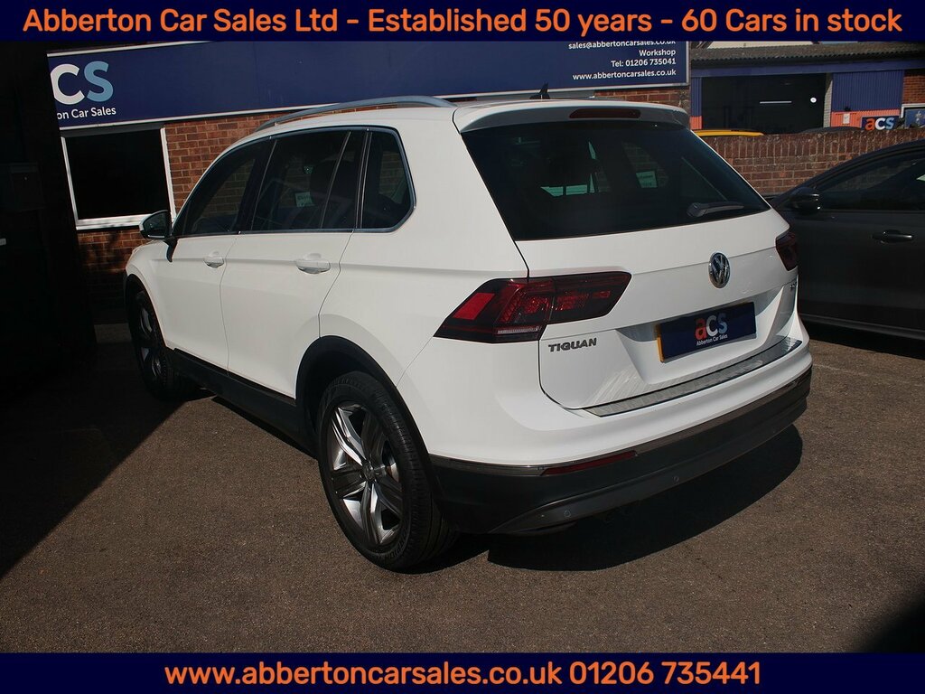 Volkswagen Tiguan Tdi Bluemotion Tech Sel YC17NZS White #6
