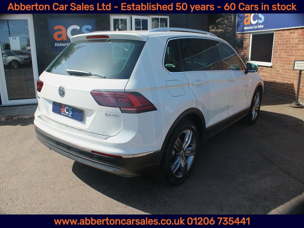 Volkswagen Tiguan Tdi Bluemotion Tech Sel YC17NZS White #4