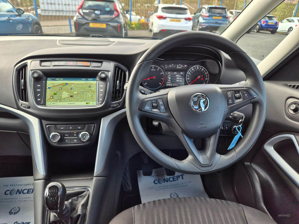 Vauxhall Zafira Tourer 1.4T Energy DJZ6111 Red #6
