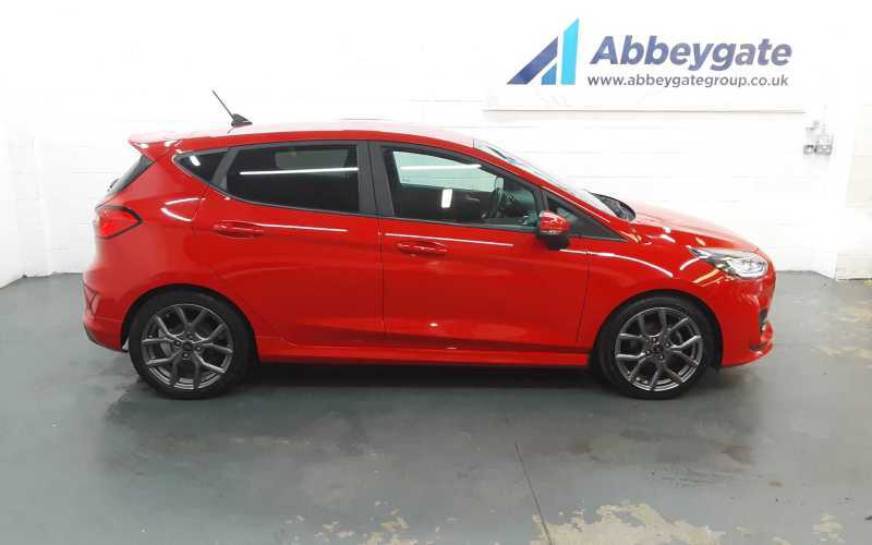 Ford Fiesta 1.0 Ecoboost 125Ps Mhev St-line 6-Speed Man AU73LGL Red #4