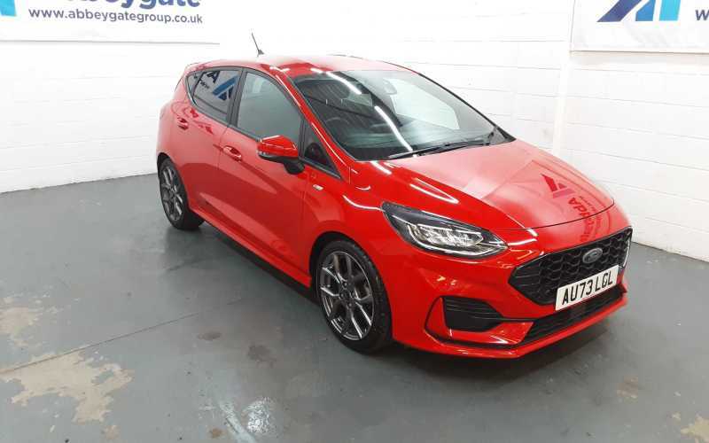 Ford Fiesta 1.0 Ecoboost 125Ps Mhev St-line 6-Speed Man AU73LGL Red #5