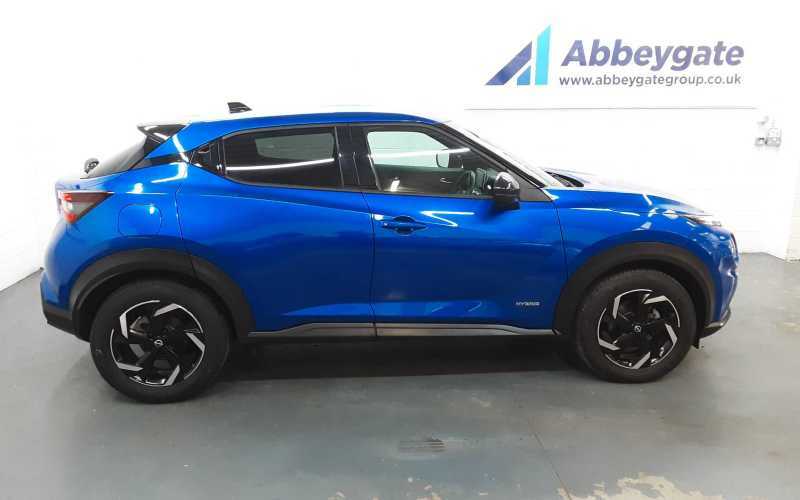Nissan Juke 1.6 Hybrid 143Ps N-connecta Hev - 2023 PK23GZR Blue #4