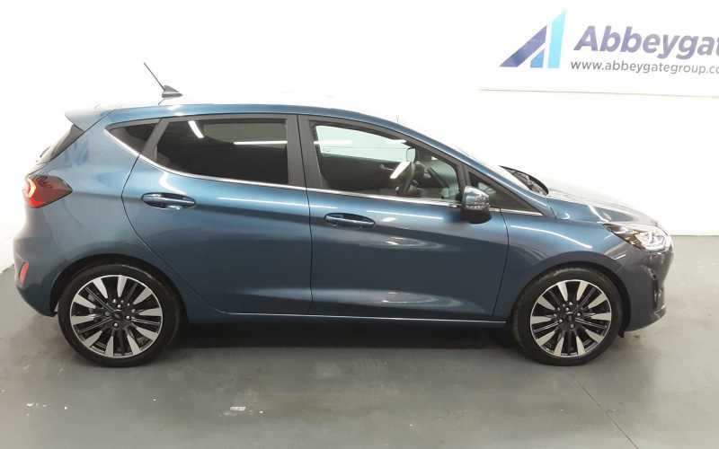 Ford Fiesta 1.0 125Ps Titanium Vignale - 2022 22 PO22LXM Blue #4