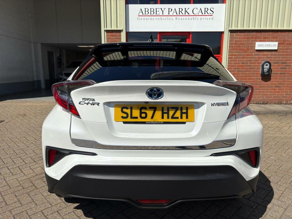 Toyota C-Hr Suv 1.8 Vvt-h Dynamic Cvt Euro 6 Ss 20176 SL67HZH White #4