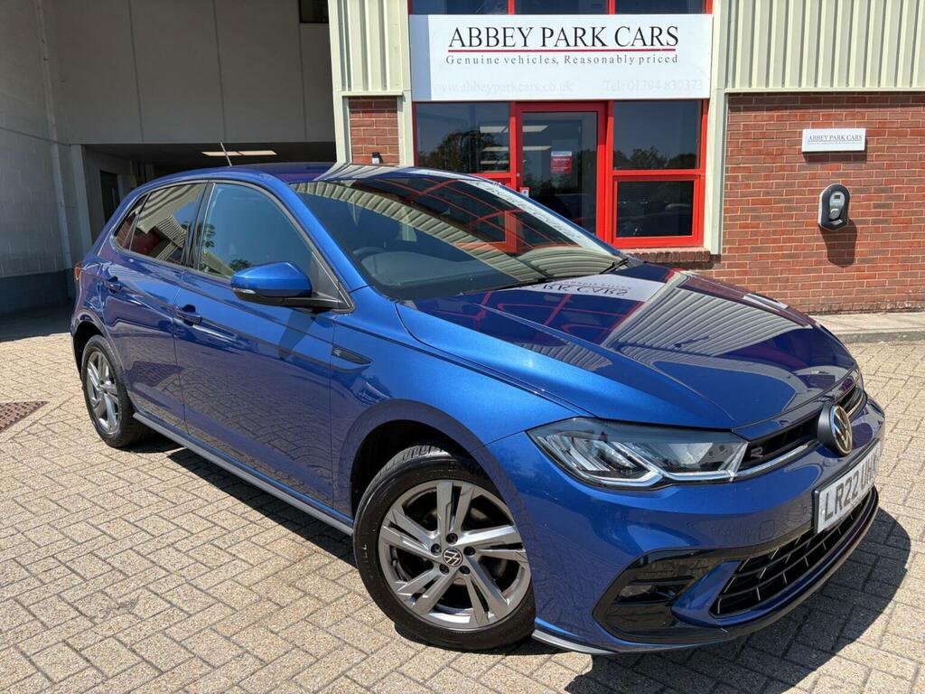Volkswagen Polo Hatchback 1.0 Tsi R-line Euro 6 Ss 202222 Blue