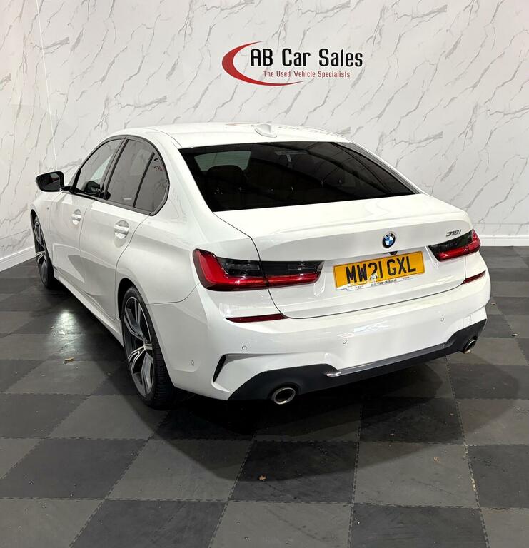 BMW 3 Series 2.0 318I M Sport Euro 6 Ss MW21GXL White #6