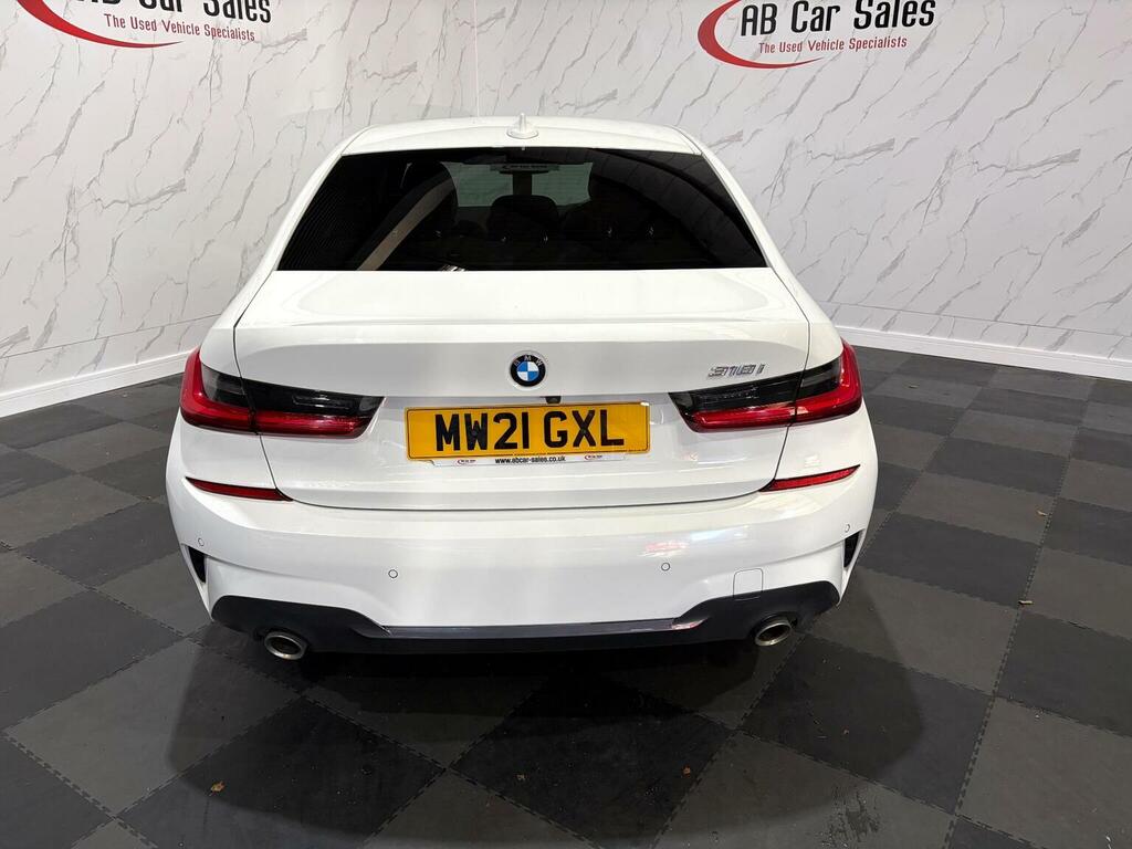 BMW 3 Series 2.0 318I M Sport Euro 6 Ss MW21GXL White #3