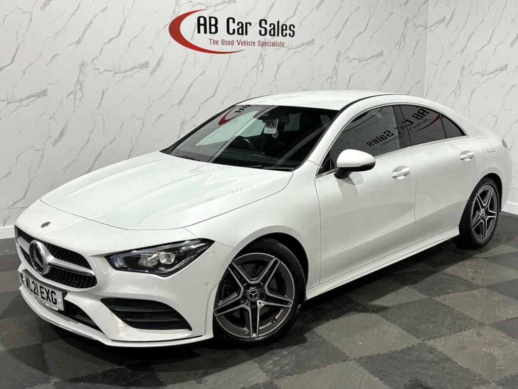 Mercedes-Benz CLA Class 1.3 Cla200 Amg Line Coupe 7G-dct Euro 6 Ss White