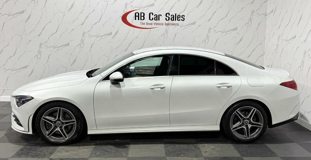 Mercedes-Benz CLA Class 1.3 Cla200 Amg Line Coupe 7G-dct Euro 6 Ss WL21EXG White #6