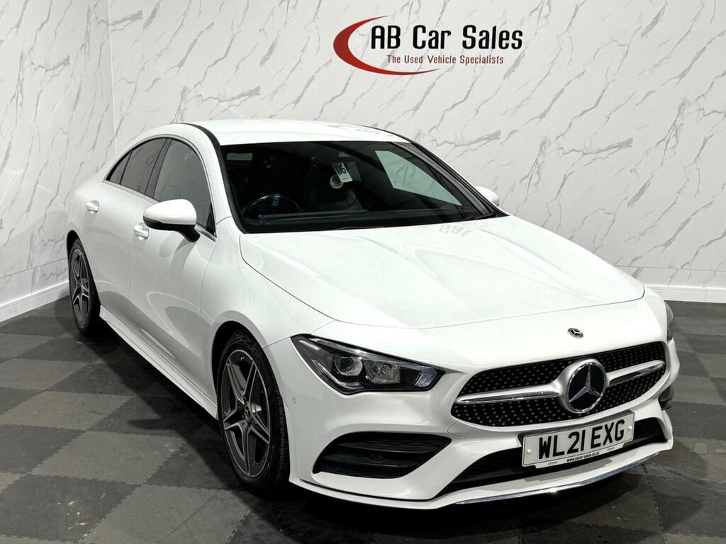 Mercedes-Benz CLA Class 1.3 Cla200 Amg Line Coupe 7G-dct Euro 6 Ss WL21EXG White #4