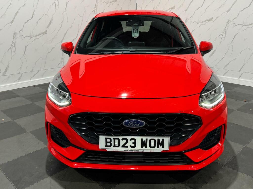 Ford Fiesta 1.0T Ecoboost Mhev St-line X Edition Euro 6 Ss BD23WOM Red #2