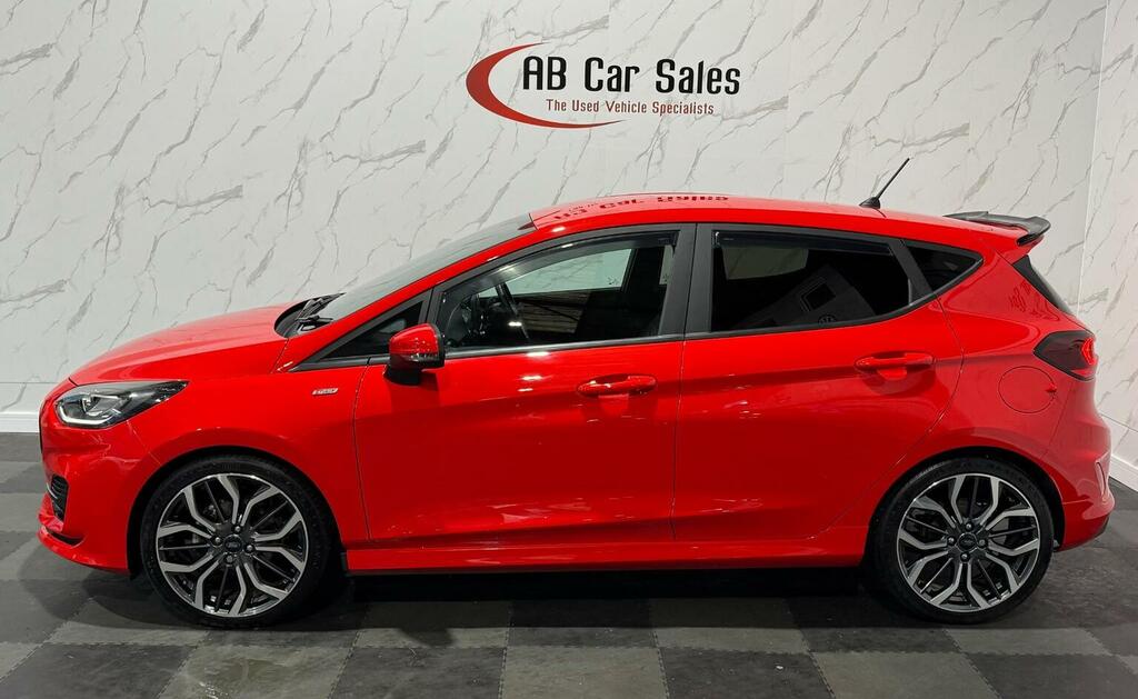 Ford Fiesta 1.0T Ecoboost Mhev St-line X Edition Euro 6 Ss BD23WOM Red #6