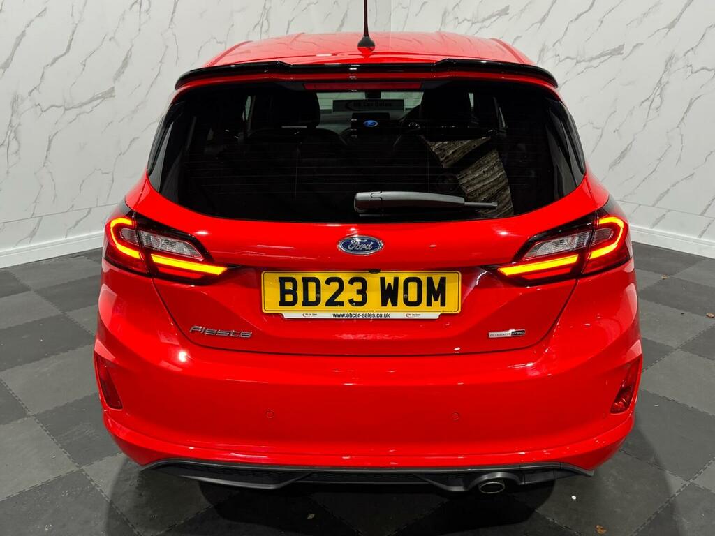 Ford Fiesta 1.0T Ecoboost Mhev St-line X Edition Euro 6 Ss BD23WOM Red #3