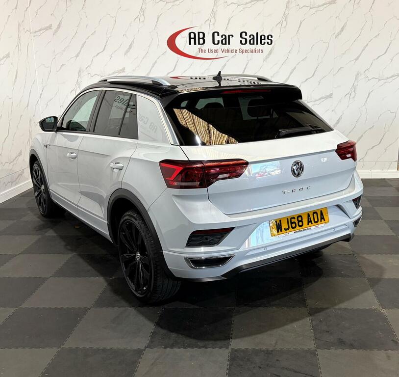 Volkswagen T-Roc 1.6 Tdi R-line Euro 6 Ss WJ68AOA Silver #6