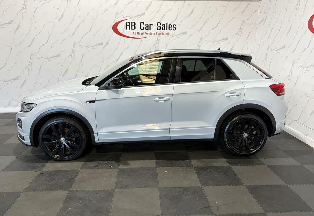 Volkswagen T-Roc 1.6 Tdi R-line Euro 6 Ss WJ68AOA Silver #4