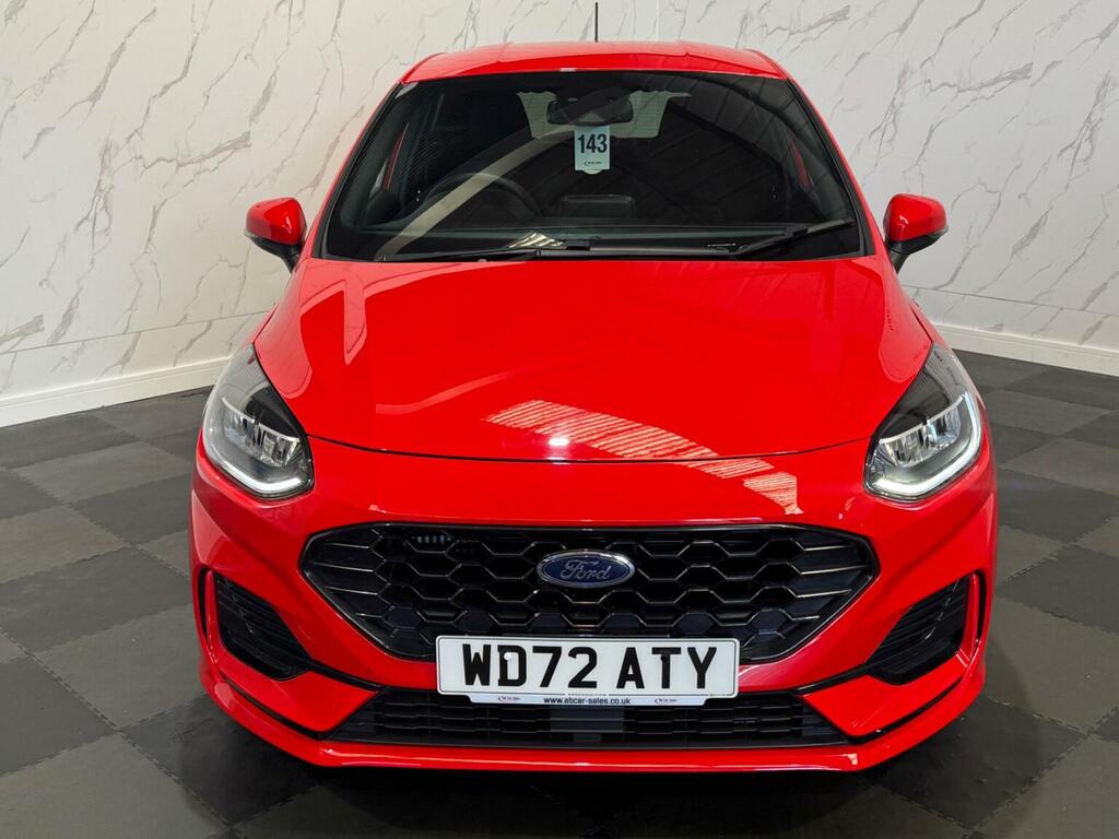 Ford Fiesta 1.0T Ecoboost St-line Euro 6 Ss WD72ATY Red #2