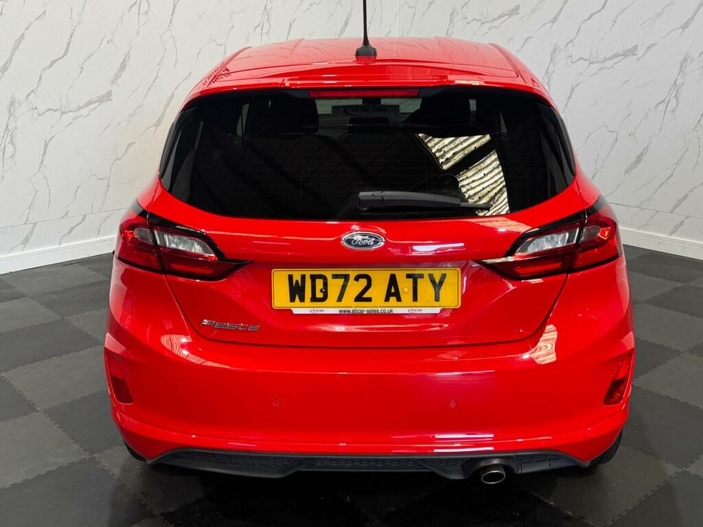 Ford Fiesta 1.0T Ecoboost St-line Euro 6 Ss WD72ATY Red #3