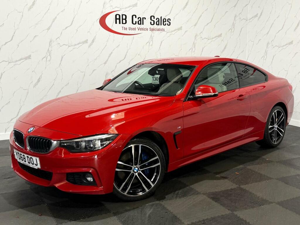 BMW 4 Series Gran Coupe 2.0 420D M Sport Xdrive Euro 6 Ss Red