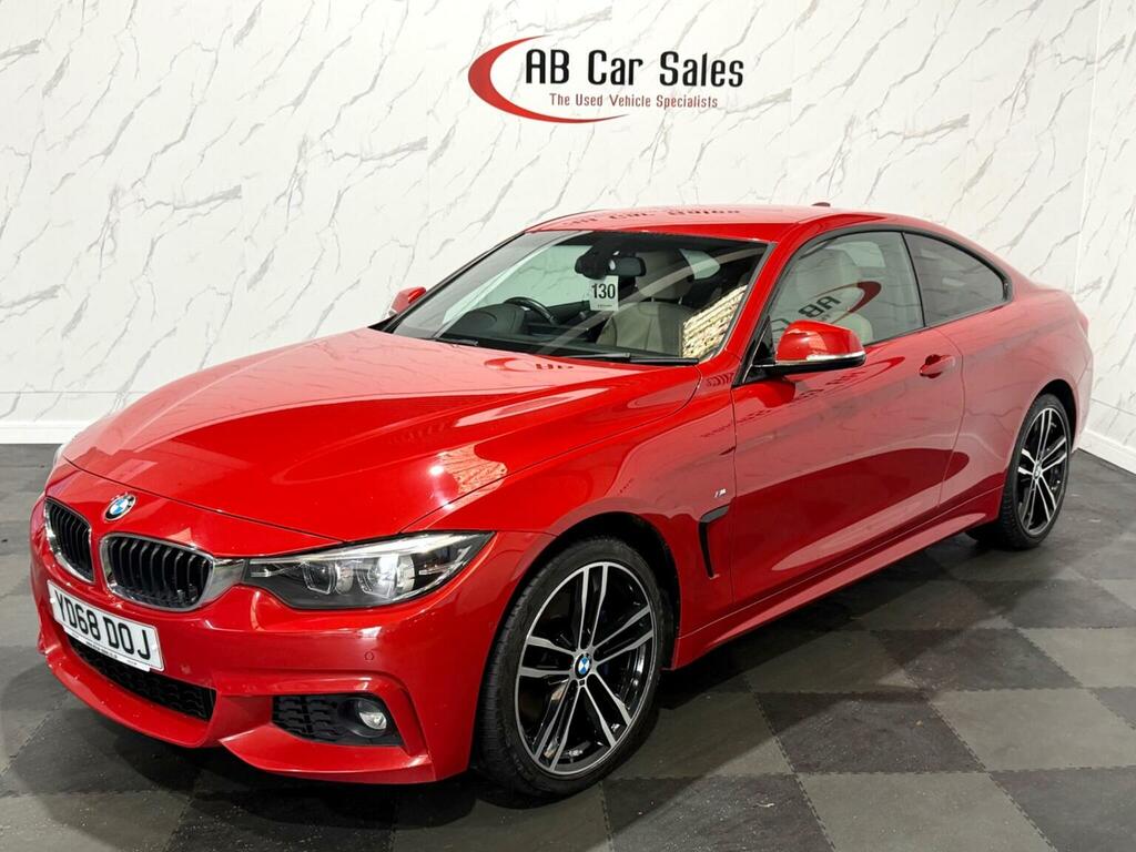 BMW 4 Series Gran Coupe 2.0 420D M Sport Xdrive Euro 6 Ss YD68DOJ Red #5