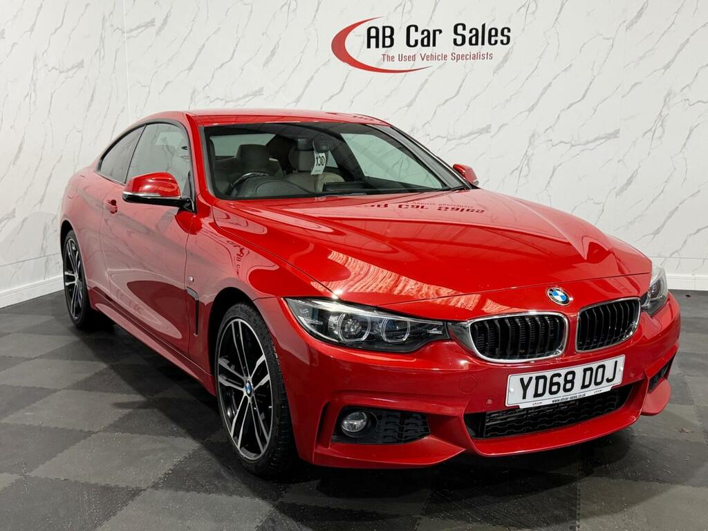 BMW 4 Series Gran Coupe 2.0 420D M Sport Xdrive Euro 6 Ss YD68DOJ Red #4
