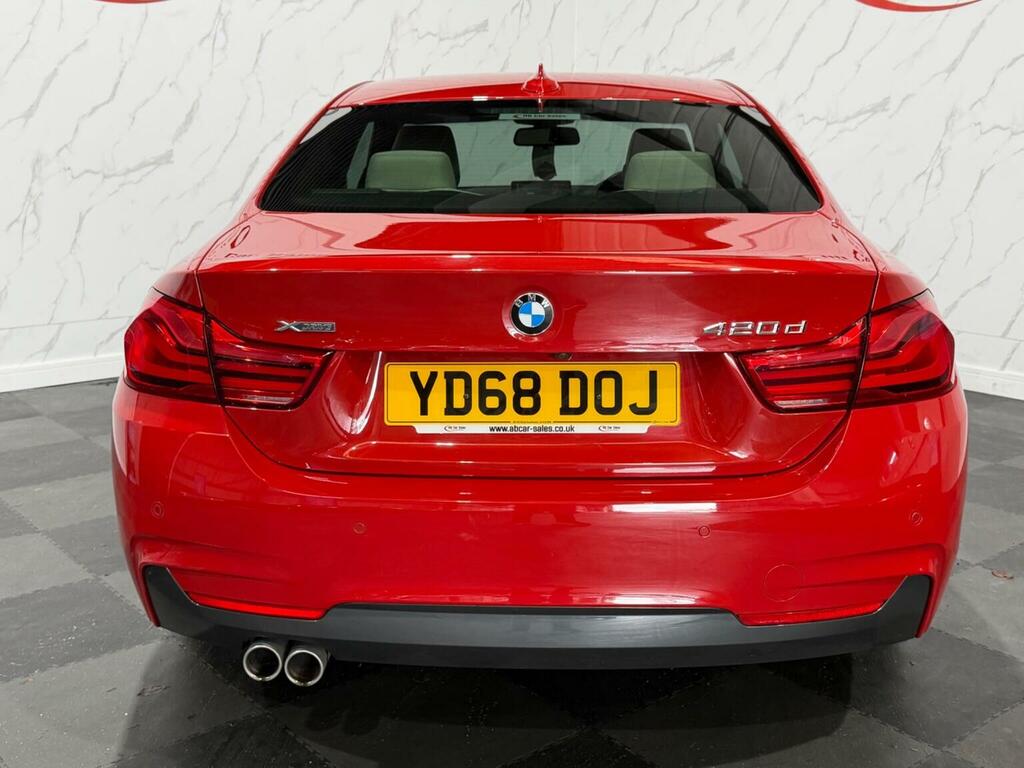 BMW 4 Series Gran Coupe 2.0 420D M Sport Xdrive Euro 6 Ss YD68DOJ Red #3