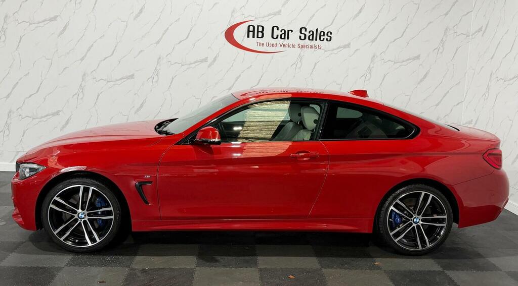 BMW 4 Series Gran Coupe 2.0 420D M Sport Xdrive Euro 6 Ss YD68DOJ Red #6