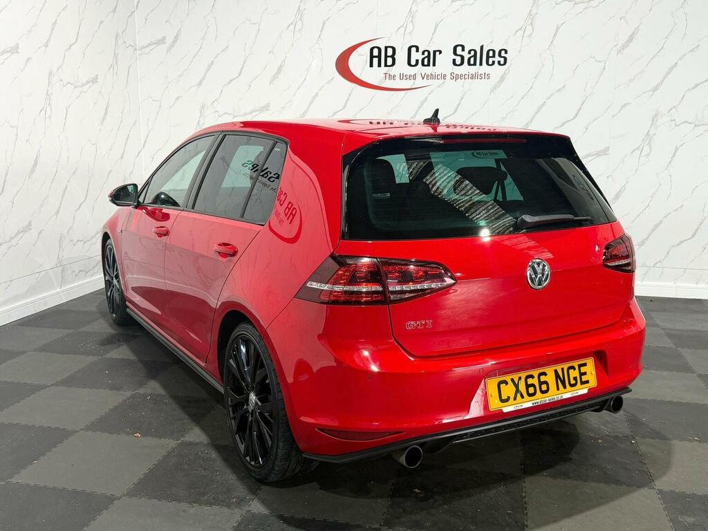 Volkswagen Golf 2.0 Tsi Bluemotion Tech Gti Performance Euro 6 S CX66NGE Red #6