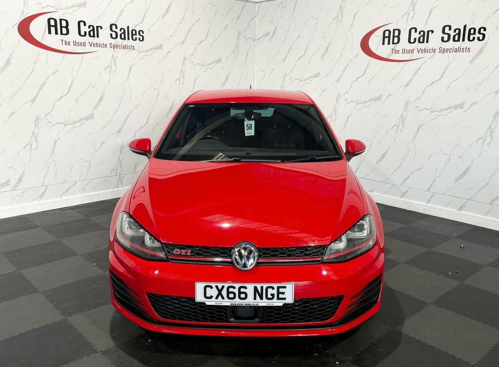 Volkswagen Golf 2.0 Tsi Bluemotion Tech Gti Performance Euro 6 S CX66NGE Red #2
