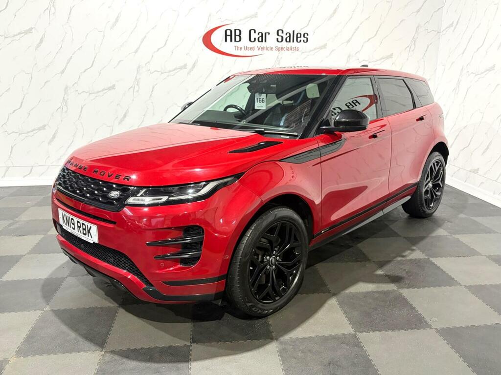 Land Rover Range Rover Evoque 2.0 D180 R-dynamic Hse 4Wd Euro 6 Ss KN19RBK Red #5