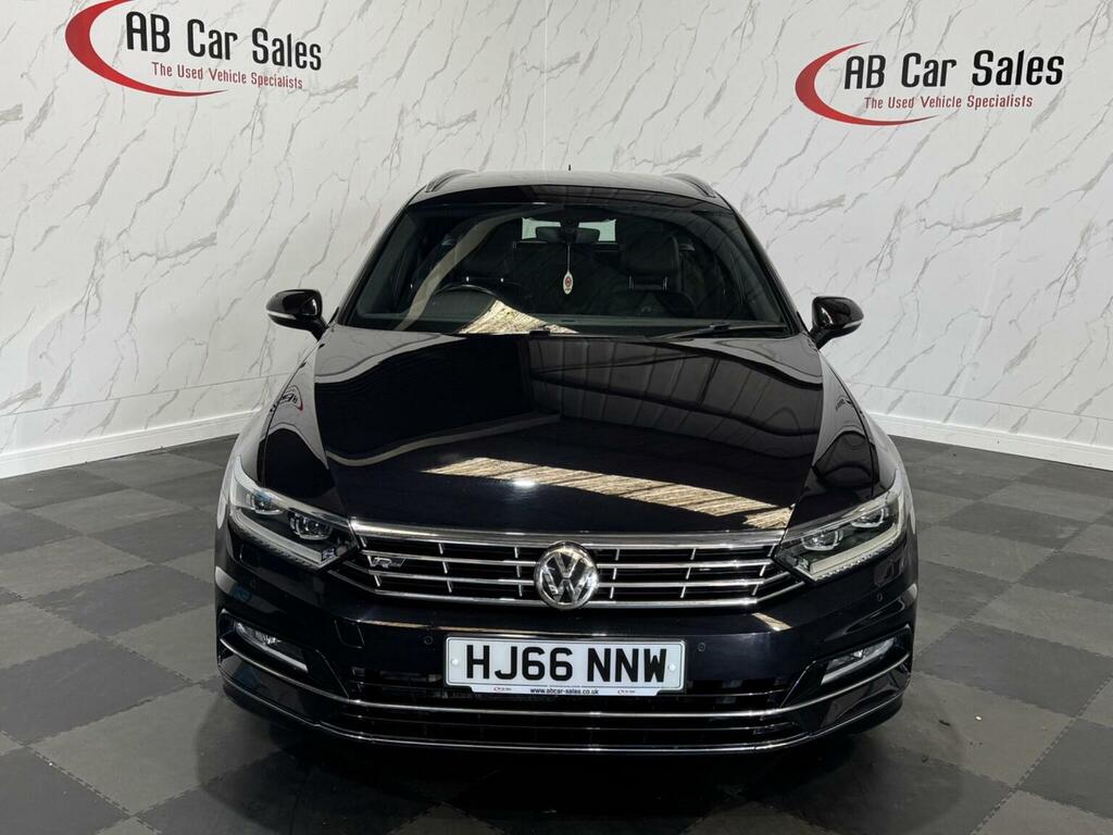 Volkswagen Passat 2.0 Bitdi Bluemotion Tech R-line Dsg 4Motion Euro HJ66NNW Black #2