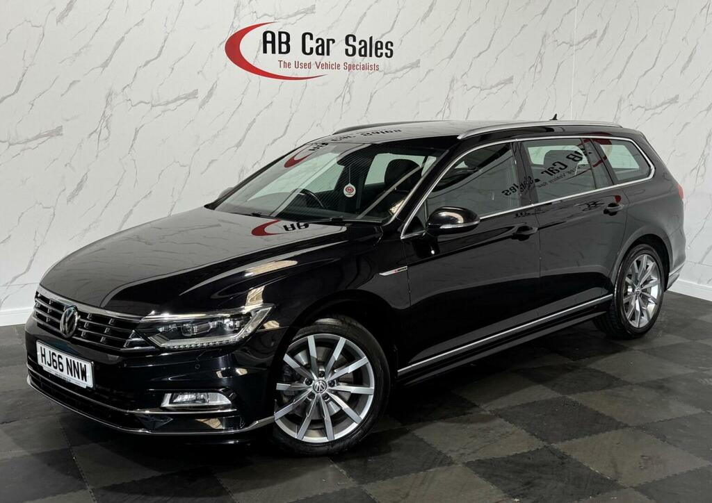 Volkswagen Passat 2.0 Bitdi Bluemotion Tech R-line Dsg 4Motion Euro Black