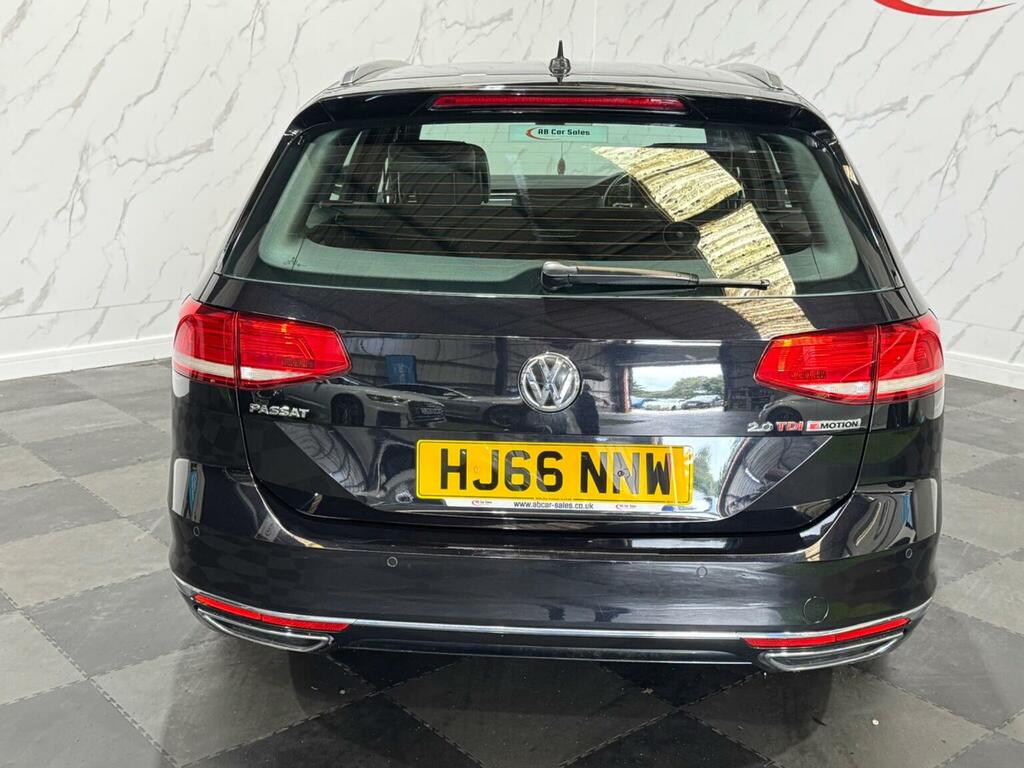 Volkswagen Passat 2.0 Bitdi Bluemotion Tech R-line Dsg 4Motion Euro HJ66NNW Black #3