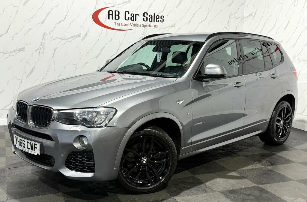 BMW X3 2.0 20D M Sport Xdrive Euro 6 Ss Grey