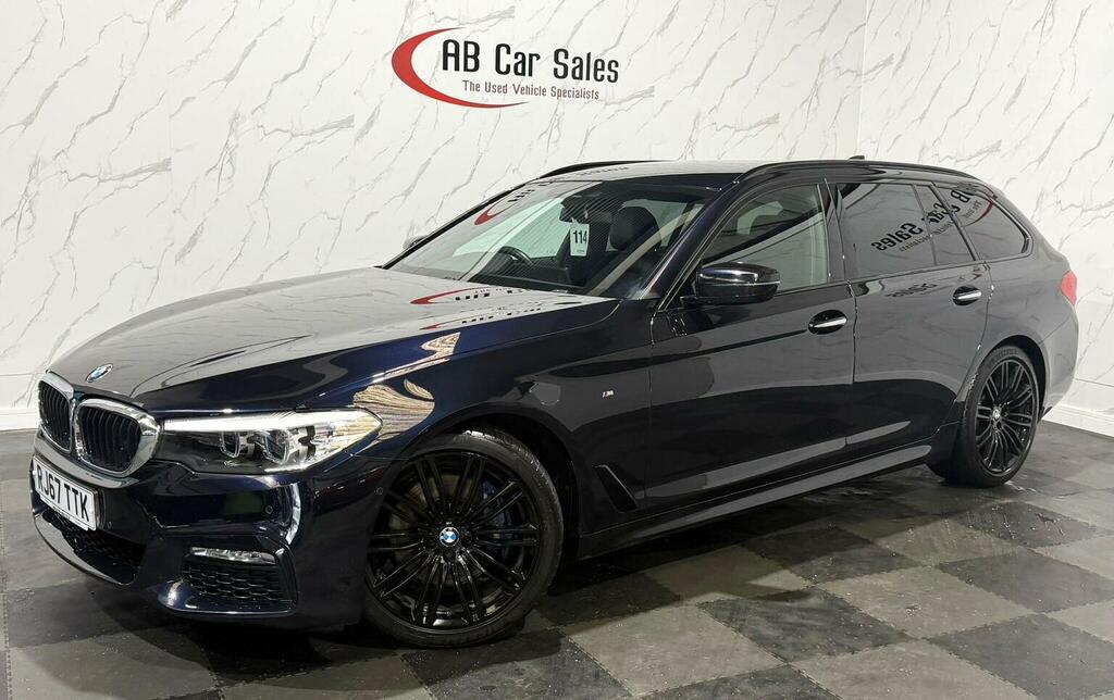BMW 5 Series 3.0 530D M Sport Touring Euro 6 Ss Black