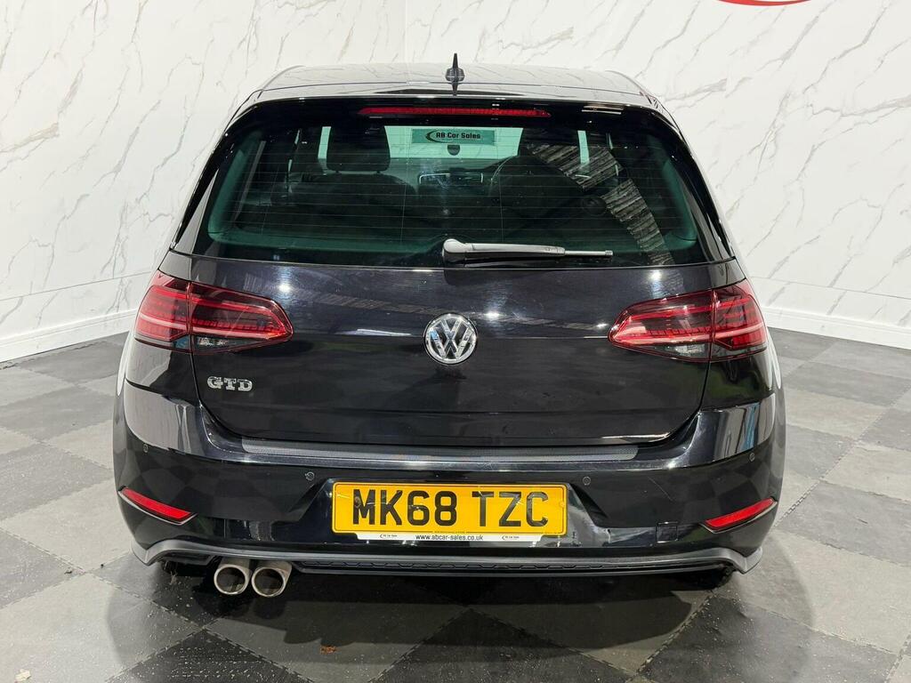 Volkswagen Golf 2.0 Tdi Gtd Dsg Euro 6 Ss MK68TZC Black #3