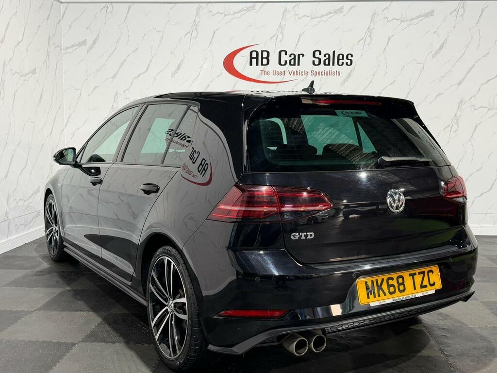 Volkswagen Golf 2.0 Tdi Gtd Dsg Euro 6 Ss MK68TZC Black #5