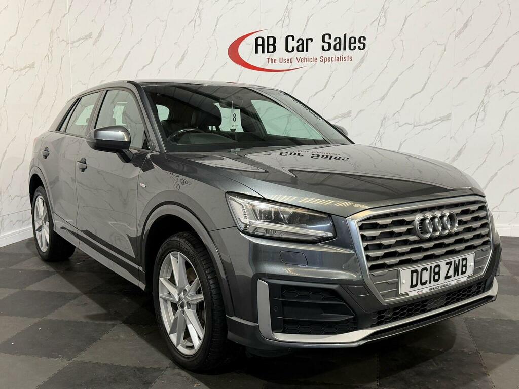 Audi Q2 1.6 Tdi 30 S Line Euro 6 Ss DC18ZWB Grey #6
