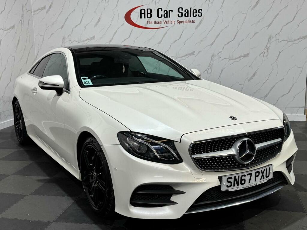 Mercedes-Benz E Class 2.0 E220d Amg Line Premium G-tronic Euro 6 Ss SN67PXU White #5
