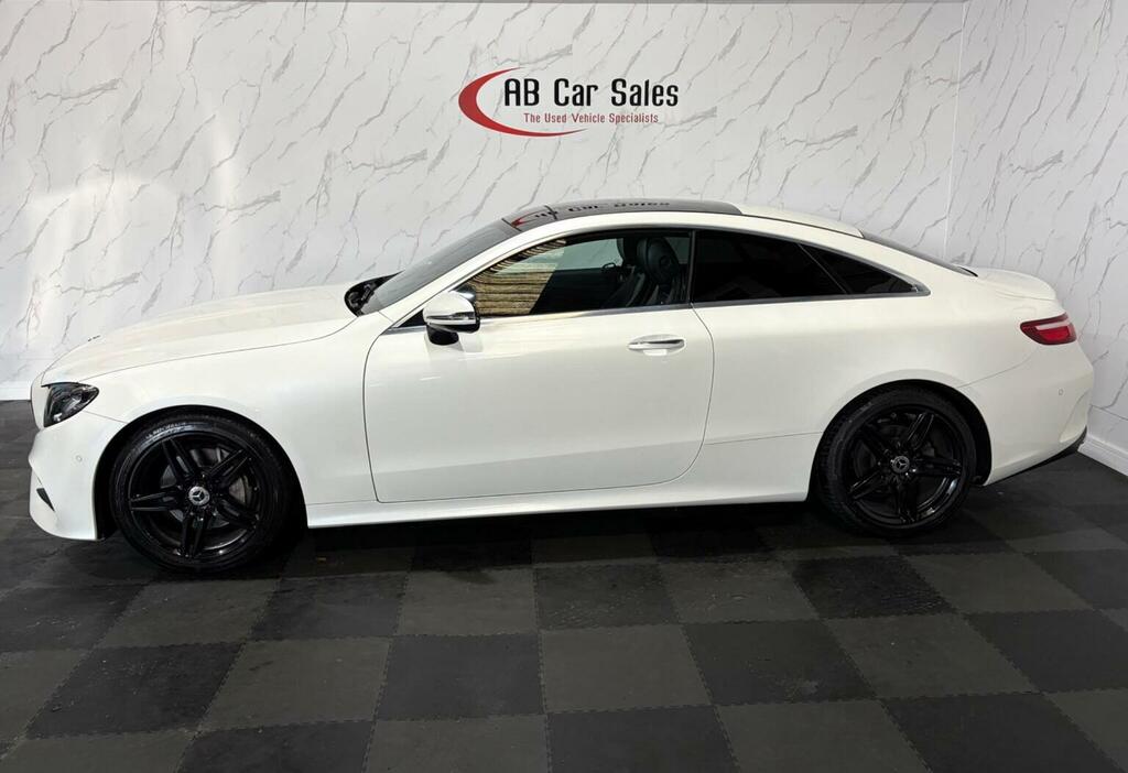 Mercedes-Benz E Class 2.0 E220d Amg Line Premium G-tronic Euro 6 Ss SN67PXU White #4
