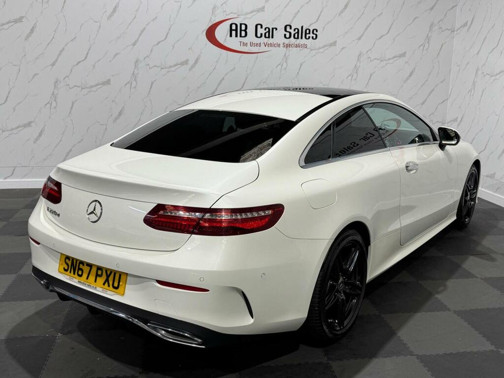 Mercedes-Benz E Class 2.0 E220d Amg Line Premium G-tronic Euro 6 Ss SN67PXU White #6