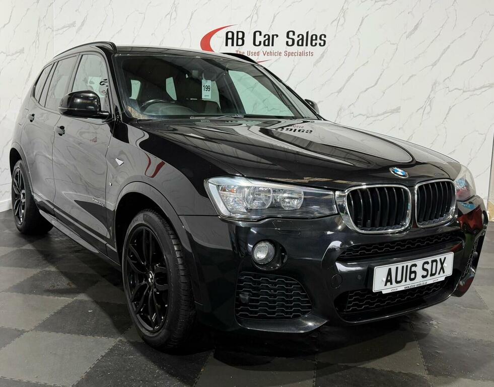 BMW X3 2.0 20D M Sport Xdrive Euro 6 Ss AU16SDX Black #5